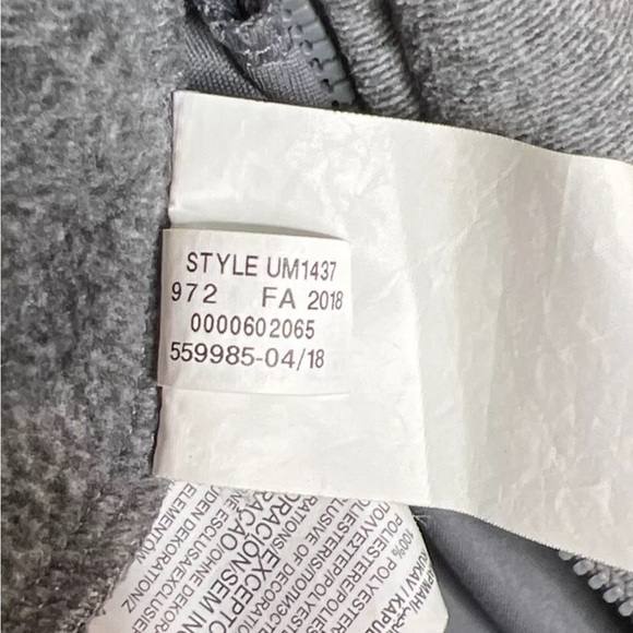 Under Armour Coldgear Loose Hooded Full Zip Jacket Size 2XL Grey LKNW Cond. - Picture 11 of 11